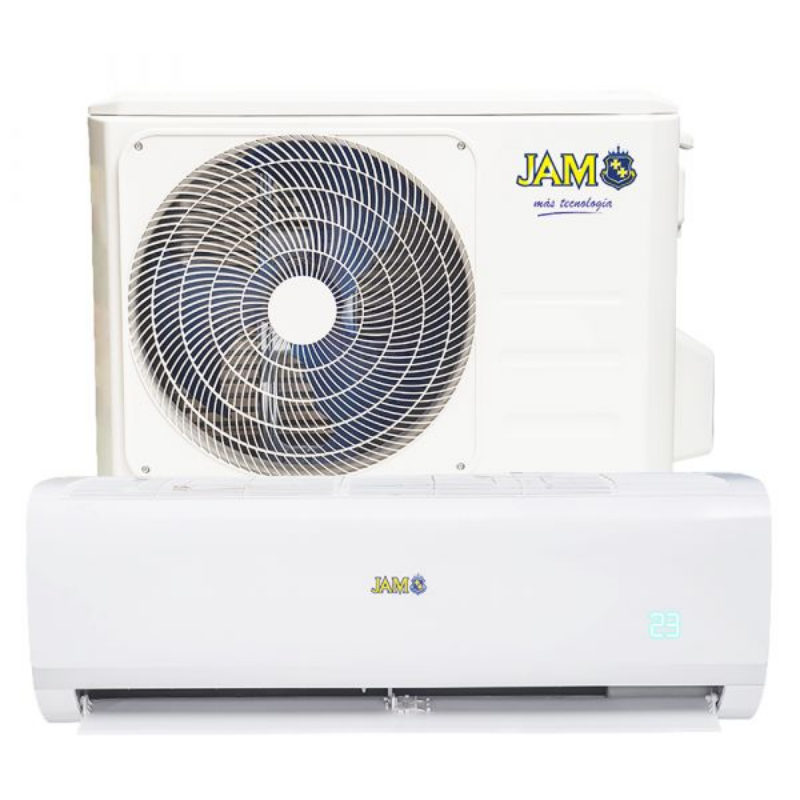 AIRE ACONDICIONADOR JAM 12.000BTU F/C JF-12CHRN1 DESC HORIZ 220V/50HZ-R410A