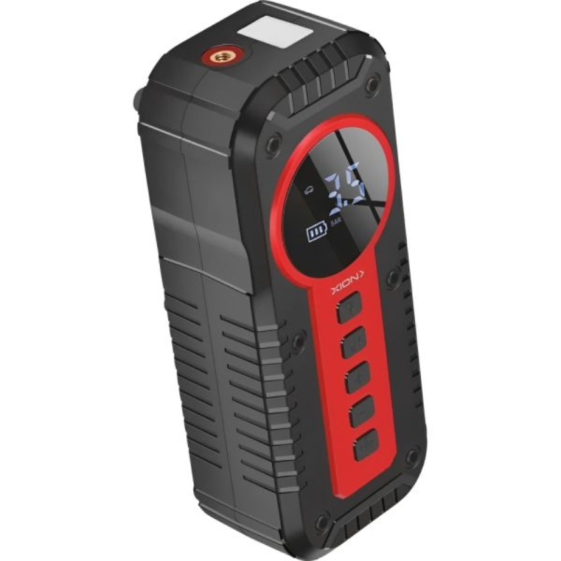 ARRANCADOR + INFLADOR XION XI-POWER4 CARG-PORT/3200MAH/40PSI/BI-VOLTAJE