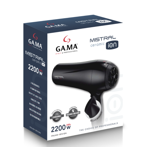 SECADOR GAMA MISTRAL CERAMIC ION 2200W