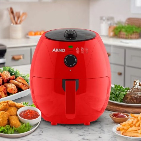 FREIDORA ARNO AIR FRY EY1225B2 3.2L ROJO 220V