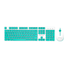 Thumbnail TECLADO + MOUSE WIR FTXGK600 ESP/PLA-VERDE0